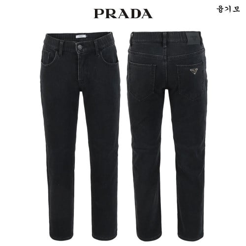 💕 프** 융기모 올블랙 히든밴딩 슬림팬츠