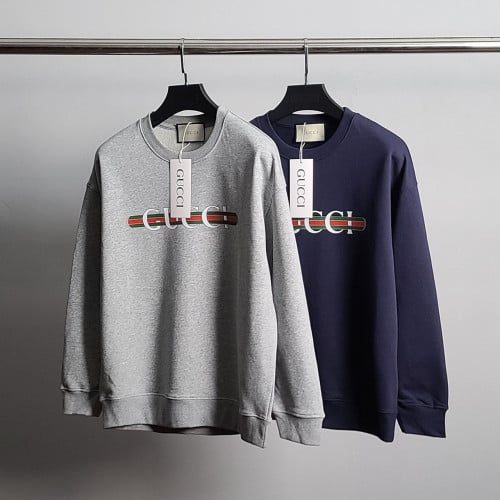 💕 구* 믹스 띠로고 코튼 맨투맨