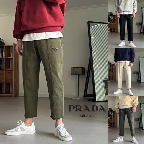 💕 프** 양기모 절개 데끼 와이드 팬츠