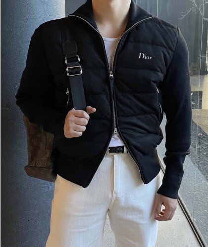 💕 디* 옴므 헤시드 스웨이드 니트 패딩