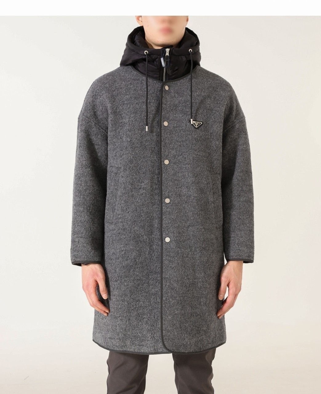 💕 프** 오버사이즈 부클 투웨이 양모 코트