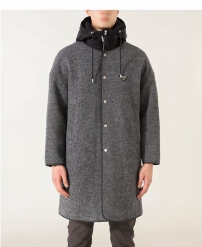 💕 프** 오버사이즈 부클 투웨이 양모 코트