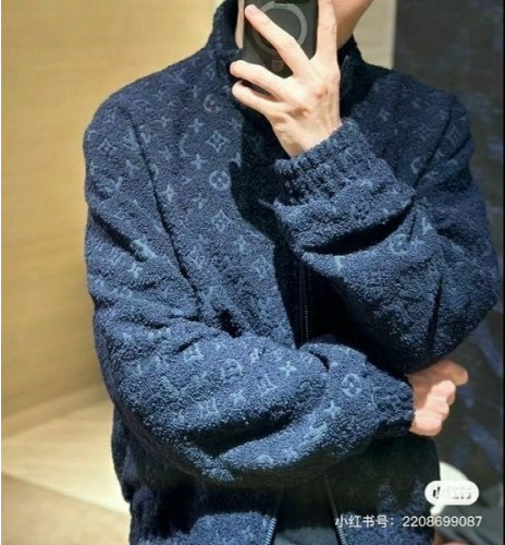 💕 루* 모노그램 패턴 플리스