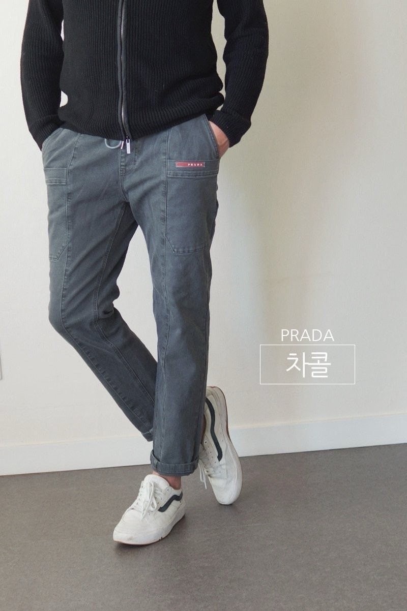 💕 프** 약기모 면스판 팬츠