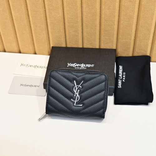 #생로랑 그랑 드 뿌드르 엠보스드 컴팩트 지퍼 어라운드