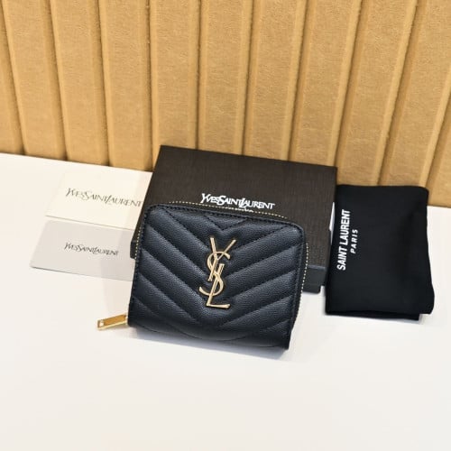 #생로랑 그랑 드 뿌드르 엠보스드 컴팩트 지퍼 어라운드