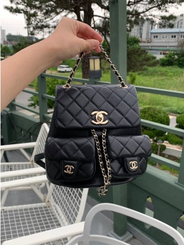 #N #샤넬 투포켓 듀마백팩
