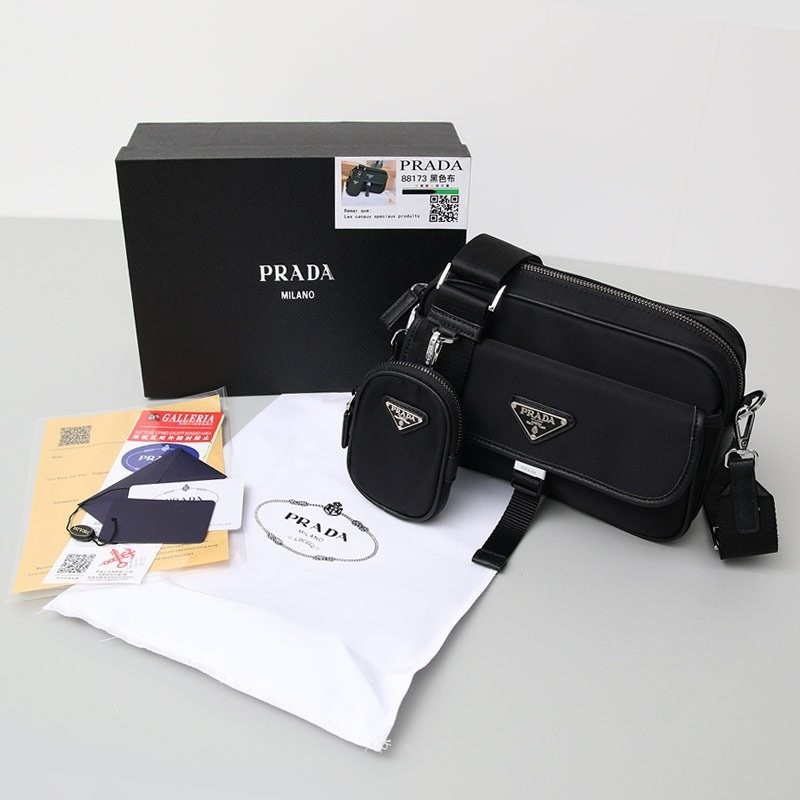 #DF #프라다 사피아노 가죽 숄더백