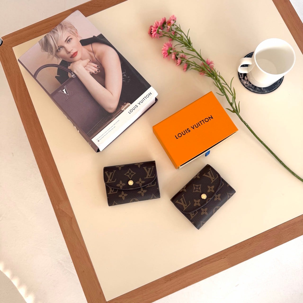 #A #루이비통 로잘리 지갑