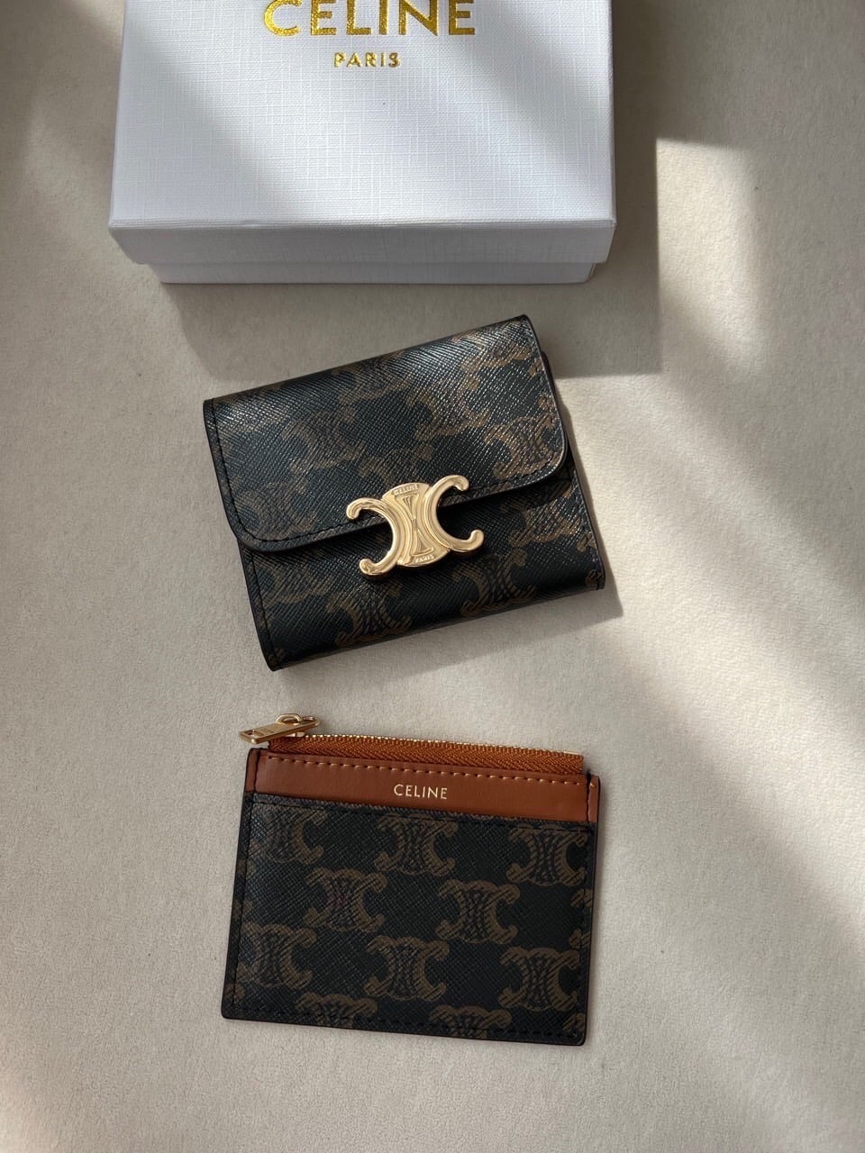 #TO #셀린느 트리오페 컴팩트 지갑