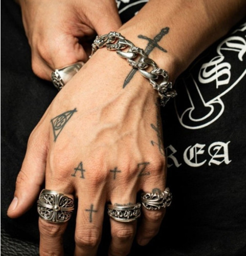 🚨크롬하츠 크로스 ID 클래식 팔찌