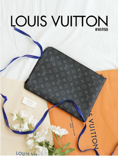 🔆 [Louis Vuitton] 루이비통 모노그램 클러치 블랙 재입고 🔆