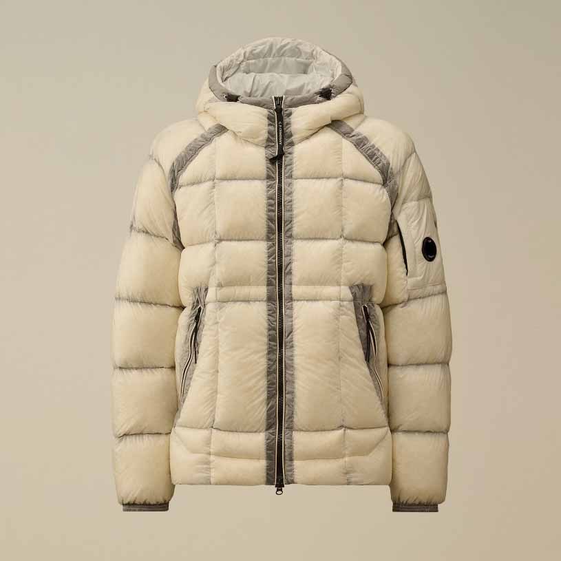 #시피컴퍼니 [ C.P ] 수입 D.D쉘 후드 다운 푸퍼 자켓 입고💢 #남성상의 #패딩자켓