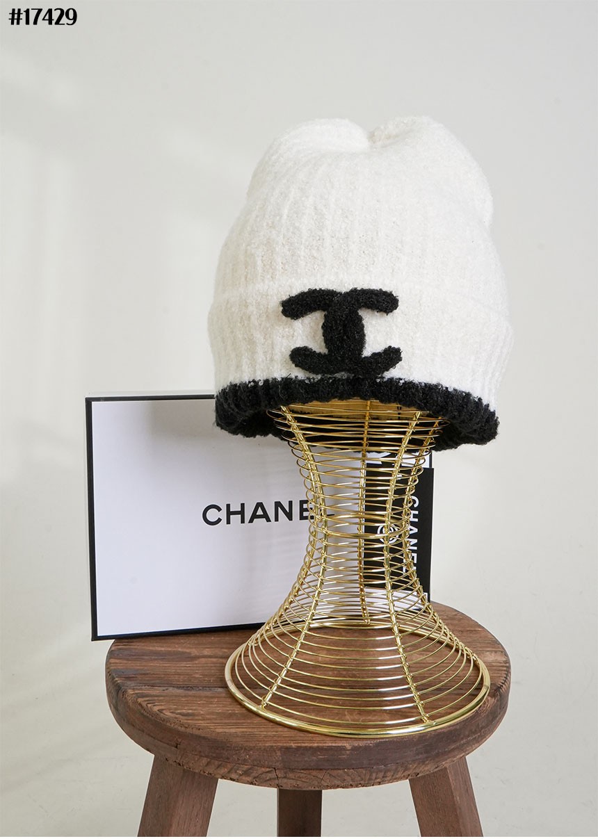 🔆 [CHANEL] 샤넬 CC 캐시미어 니트 비니 🔆