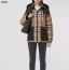 🍀 [BURBERRY] 버버리 디태처블 후드 체크 패딩 자켓 🍀
