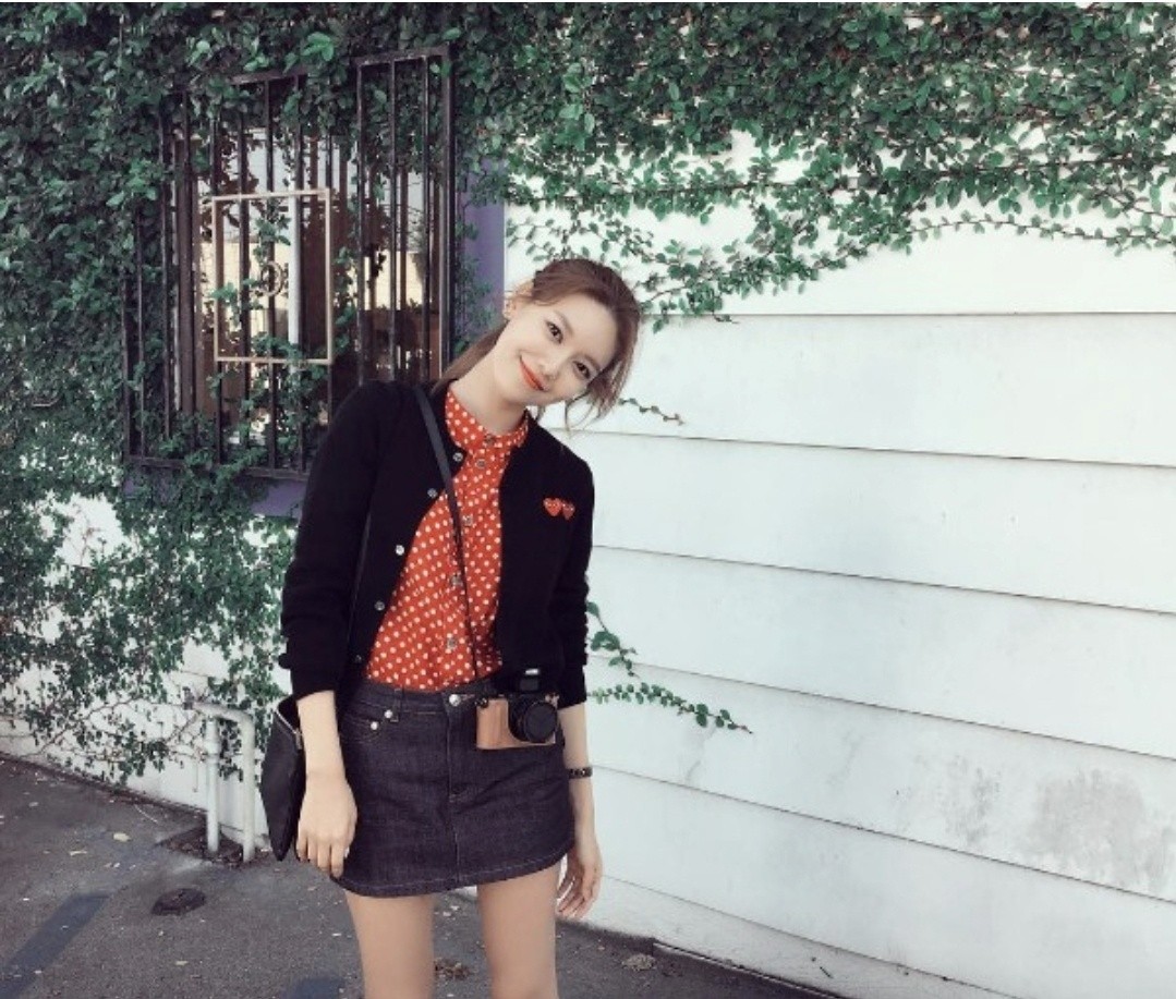 🍀 [Comme des Garcons] 꼼데가르송 수입고급 더블 하트 라운드 가디건 🍀