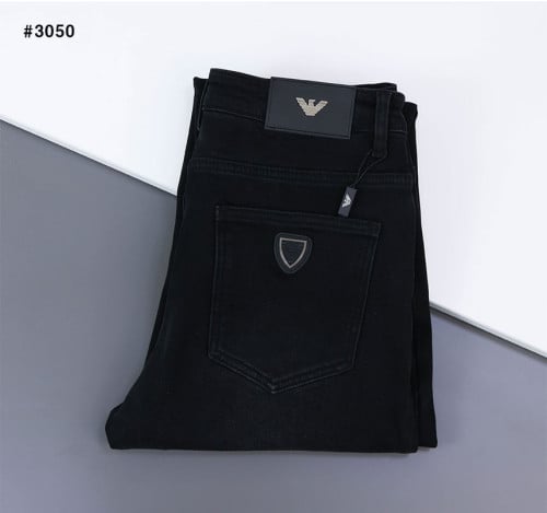 🍀 [EMPORIO ARMANI] 임페리오 알마니 클래식 스틸패치 기모 팬츠🍀