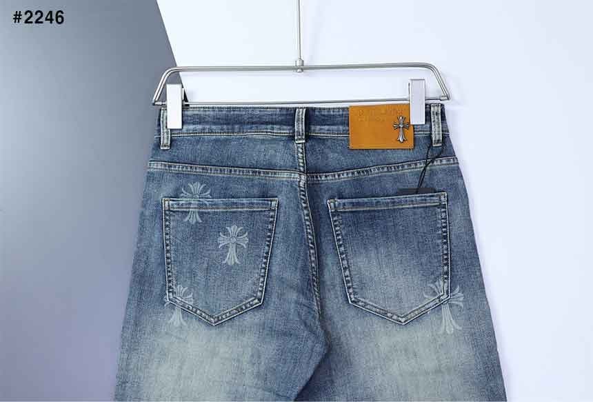 🍀 [CHROME HEARTS] 크롬하츠 크로스 패턴 데님진 🍀