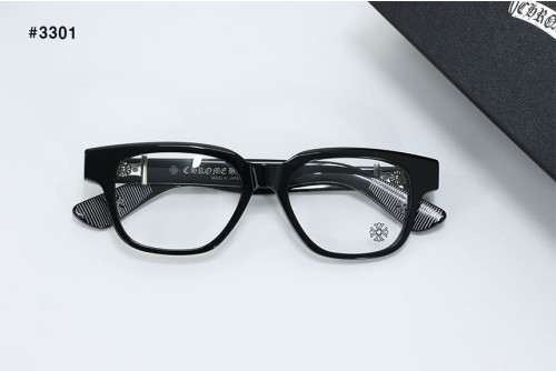 🍀 [Chrome Hearts] 크롬하츠 컨볼루티드 블랙 실버 안경테 🍀