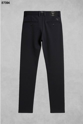 🍀 [PRADA] 프라다 삼각 로고 트라우저 블랙 슬림핏 팬츠 🍀