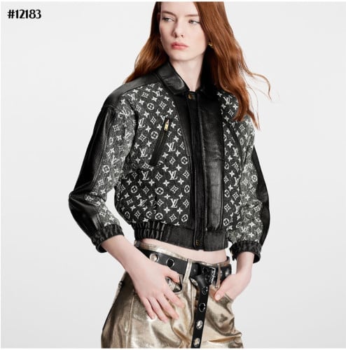 🍀 [LOUIS VUITTON] 루이비통 모노그램 데님 레더 봄버 자켓 🍀