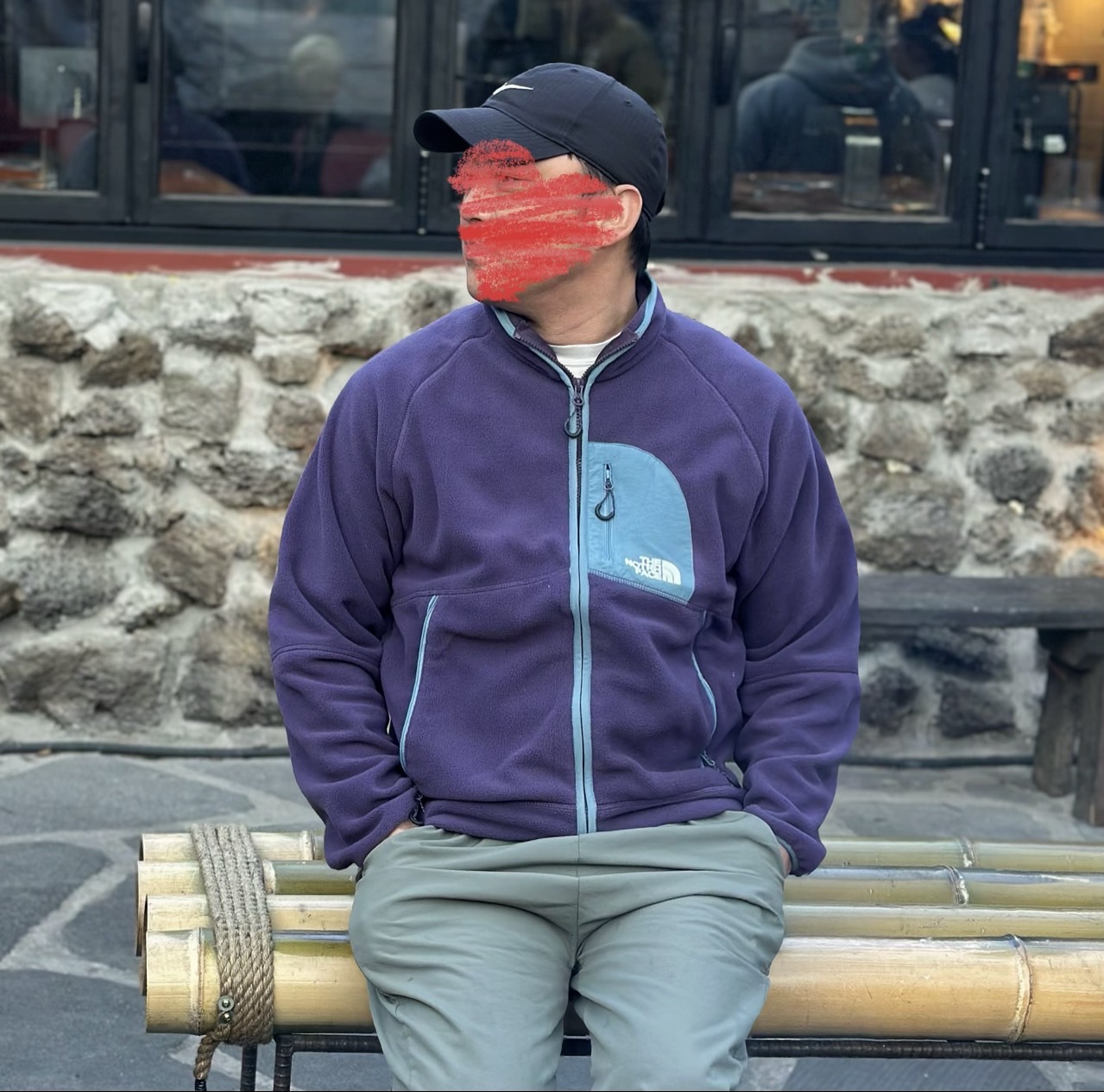 노스페이* 플리스 집업 자켓