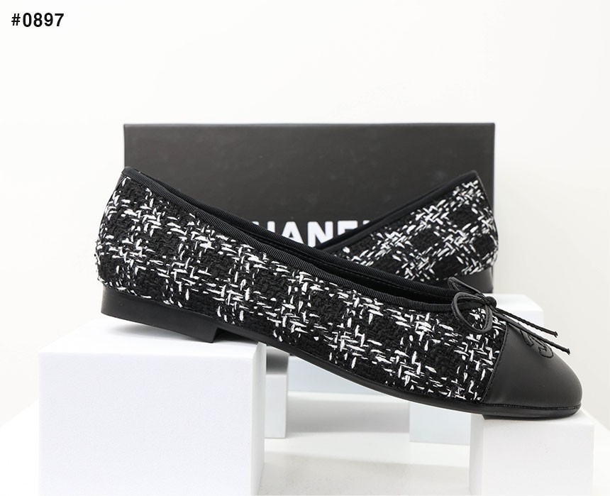🍀 [CHANEL] 샤넬 발레리나 트위드 슈즈 🍀