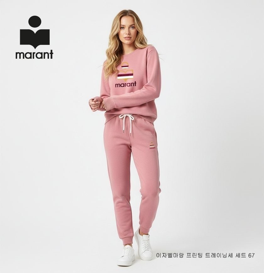 💕 이** 마랑 프린팅 트레이닝 기모세트 67