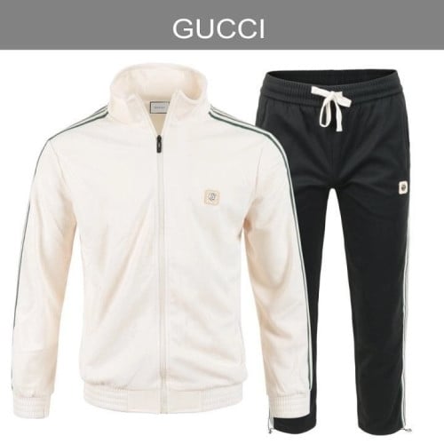 💕 구* 스트라이프 스틸로고 집업 아이보리 셋