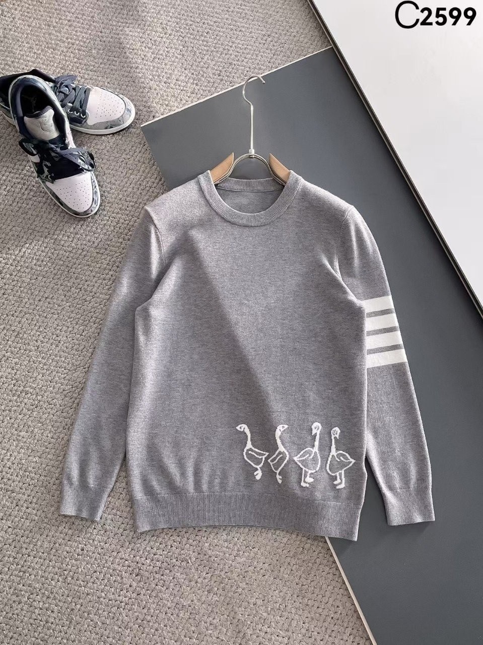 💕 톰* 인타르시아 니트