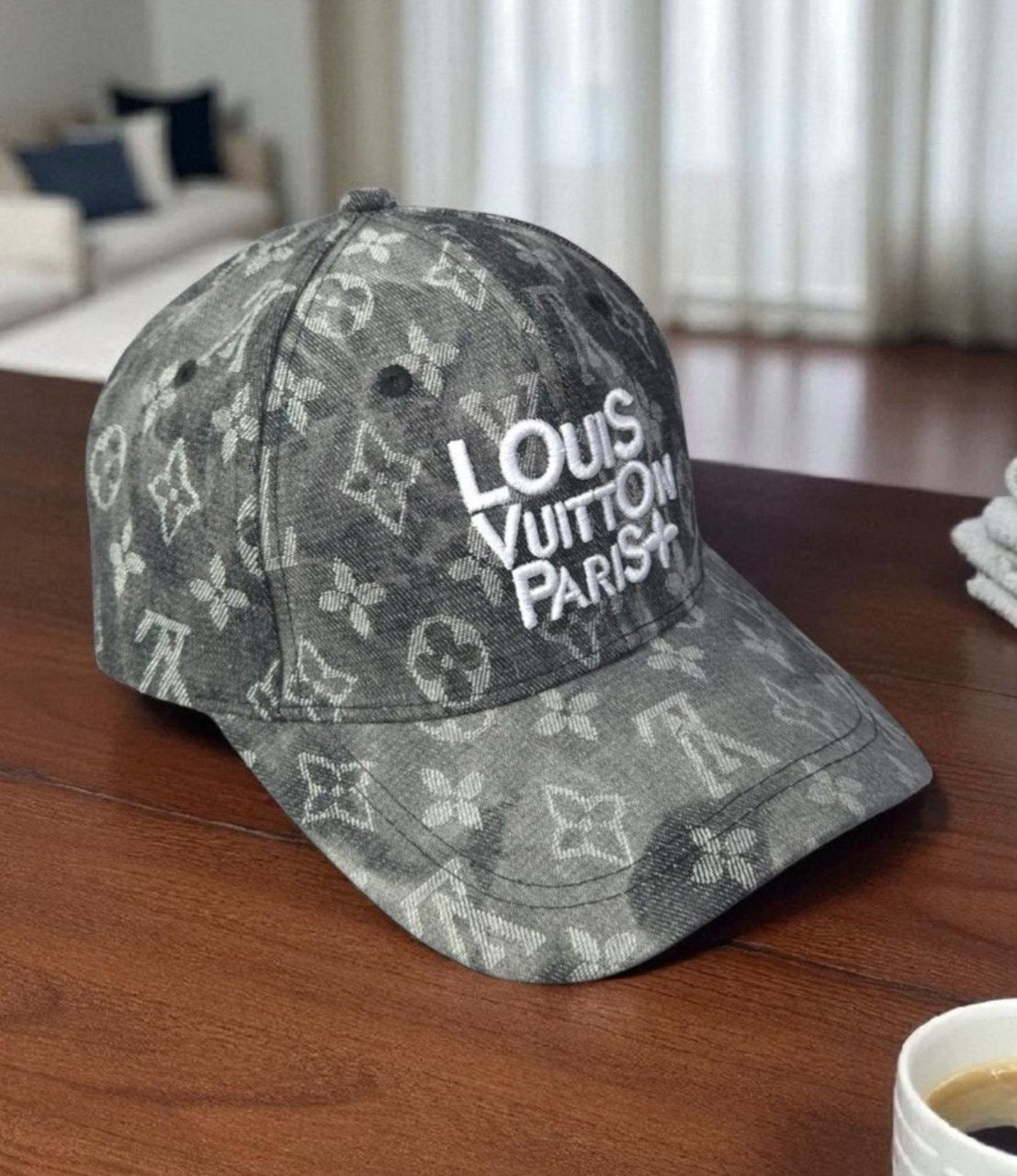 💕 루* 자수 모노그램 자가드 워싱 볼캡 ✔수입