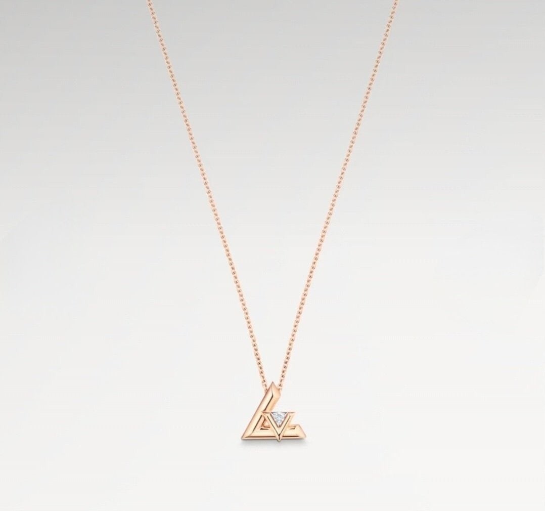💕 루* 볼트원 목걸이 로즈골드