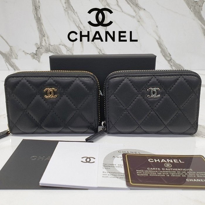 💕 샤* 클래식 램스킨 카드지갑 ⚓029