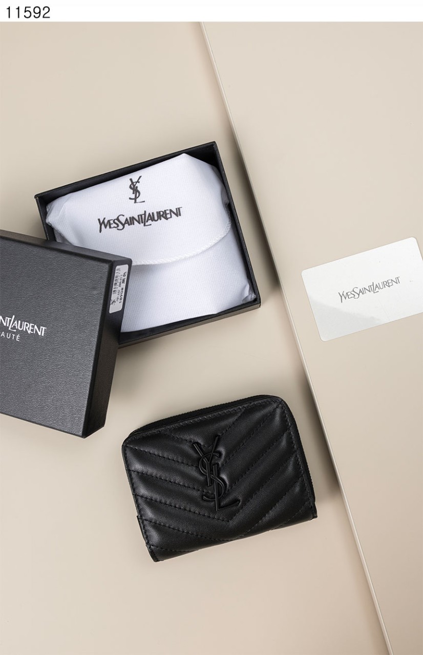 #입생로랑 [YSL] 수입프리미엄급 모노그램 컴팩트 지퍼 어라운드 지갑 신상 입고💢 #태그 #지갑 #11592