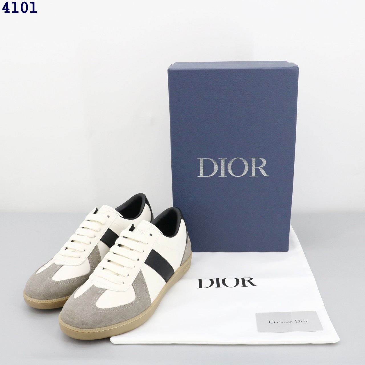 👹디올 블랙앤화이트 그레이 스웨이드 스니커즈👹