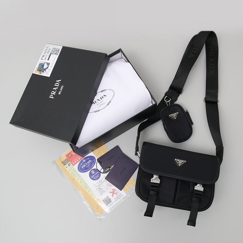 👹프라다 88171 삼각로고 리나일론 숄더백👹