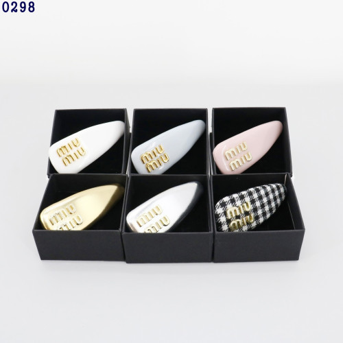 👹미우미우 컬러 헤어핀👹