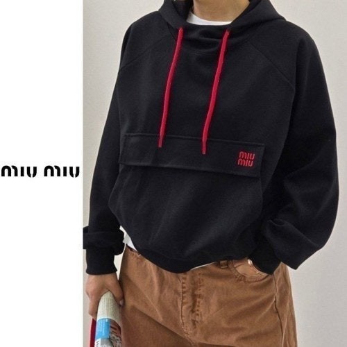 💕 미*** 캥거루 자수 기모 후드 티