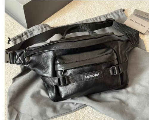 💕 발**** 남성 아미 벨트백 라지 블랙