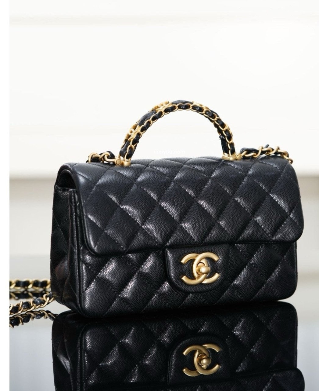 💕 샤* 25B 클래식 뉴미니 탑핸들 플랩백 ❤풀박스❤️