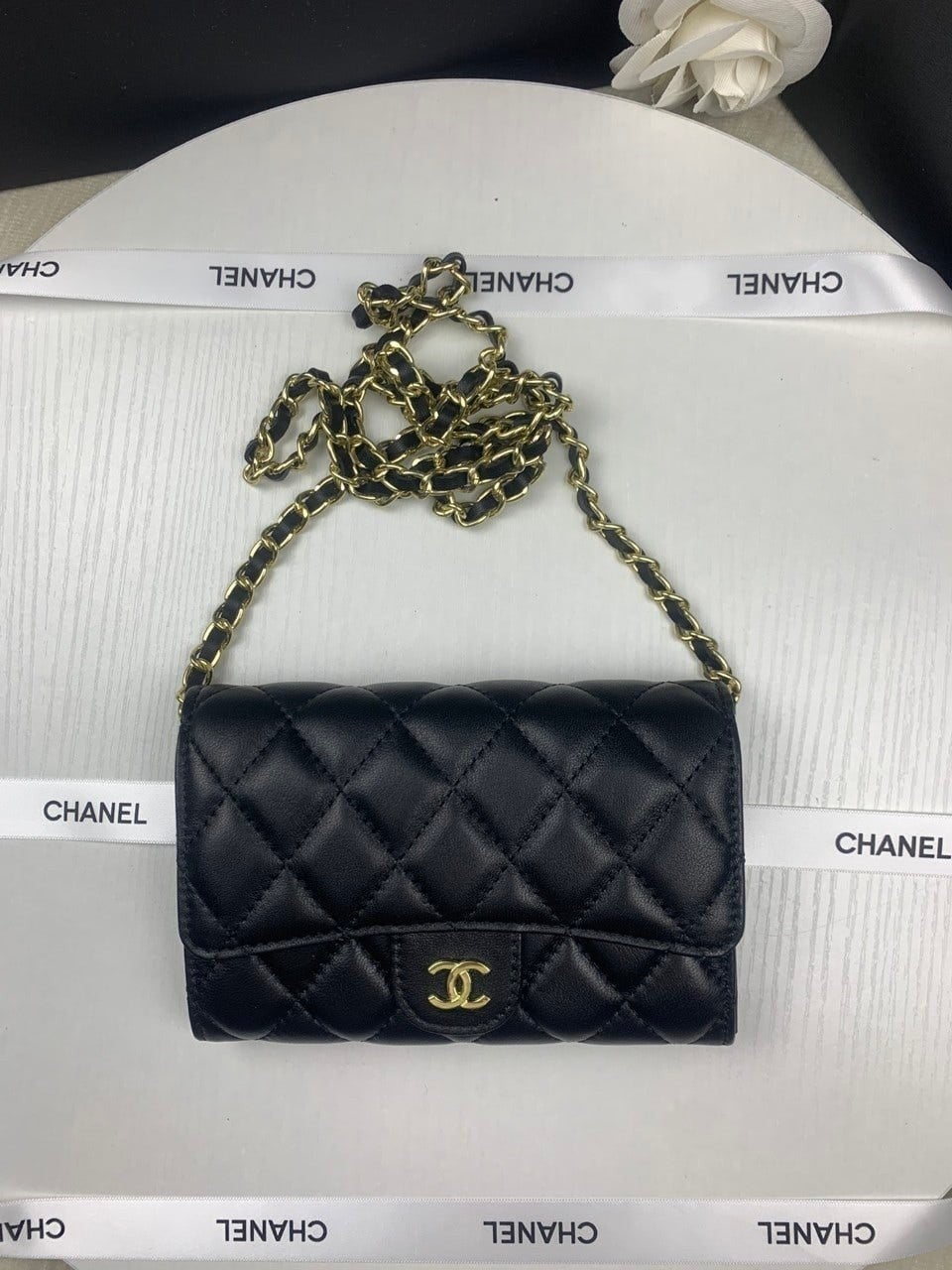 💕 샤* 램스킨 금장 체인