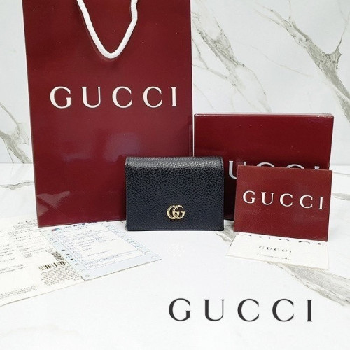 💕 구* GG 마몬트 레더 카드 반지갑 ⚓544