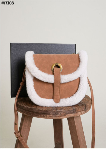 🔆 [UGG] 어그 헤리티지 스웨이드 시어링 크로스바디 백 🔆