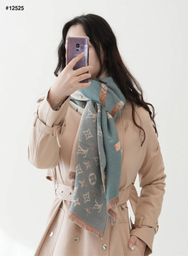 🔆 [LOUIS VUITTON] 루이비통 LV 에센셜 모노그램 로고 캐시미어 머플러 🔆