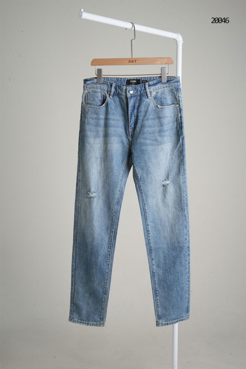 🔆 [FENDI] 펜디 아이스크림 콘 패치 데님 팬츠 🔆