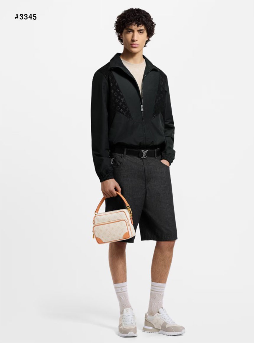 🍀 [LOUIS VUITTON] 루이비통 레더 믹스 트랙 톱 자켓 🍀