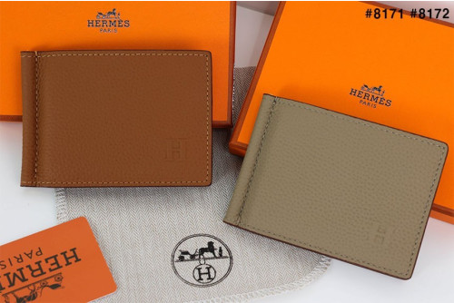 🍀 [HERMES] 에르메스 포커 컴팩트 머니클립 지갑 🍀