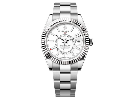 #로렉스 [ R*LEX ] 수입 오이스터 스카이드웰러 화이트다이얼 42mm 입고💢 #시계 #잡화