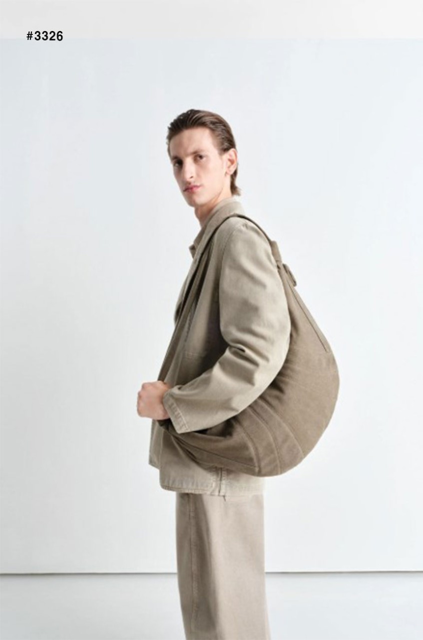 🍀 [LEMAIRE] 르메르 헤비 코튼 캔버스 크루아상 XL 백 🍀