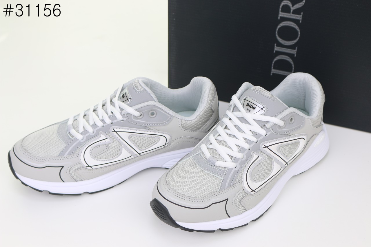 ❗ [ DIOR ] 디올 B30 메쉬 테크니컬 패브릭 스니커즈 그레이❗